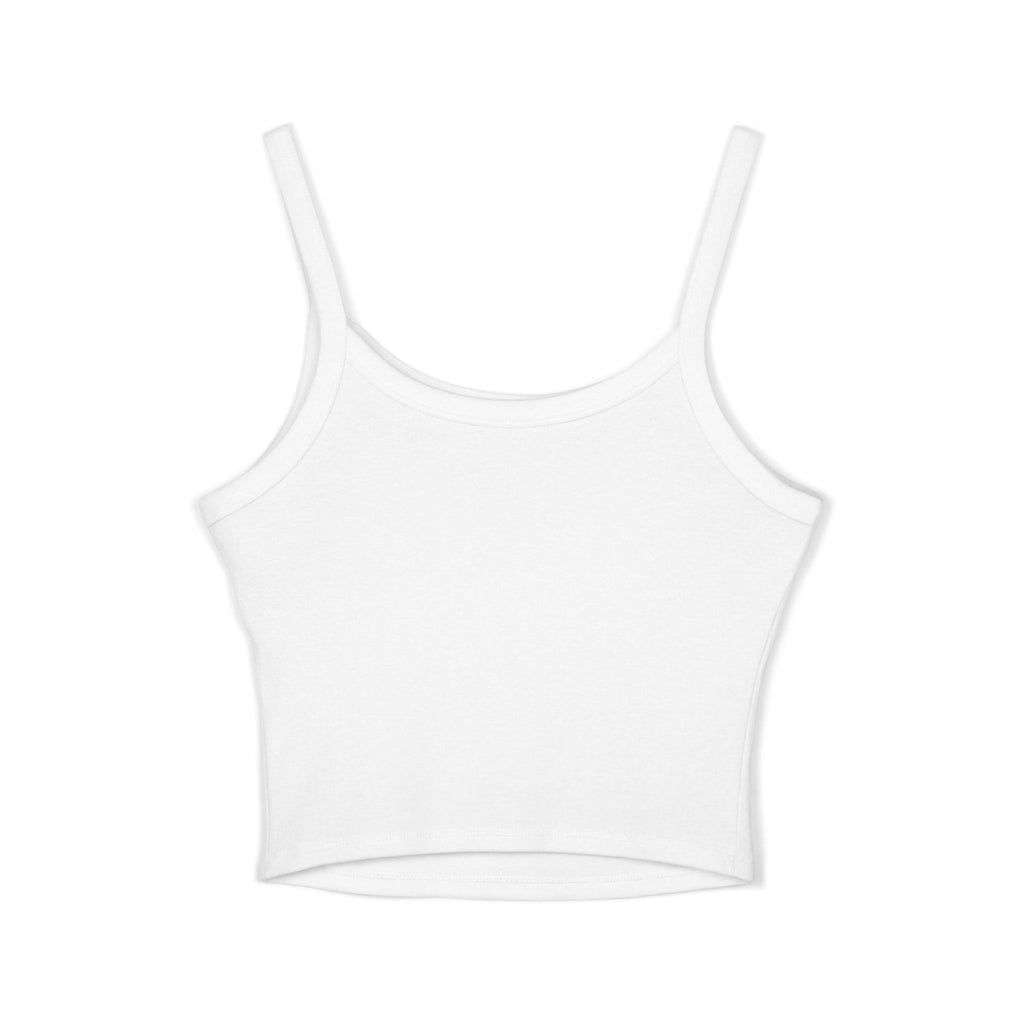 Brazil Flag Spaghetti Strap Tank Top — Women's Tropical Patriotic Crop