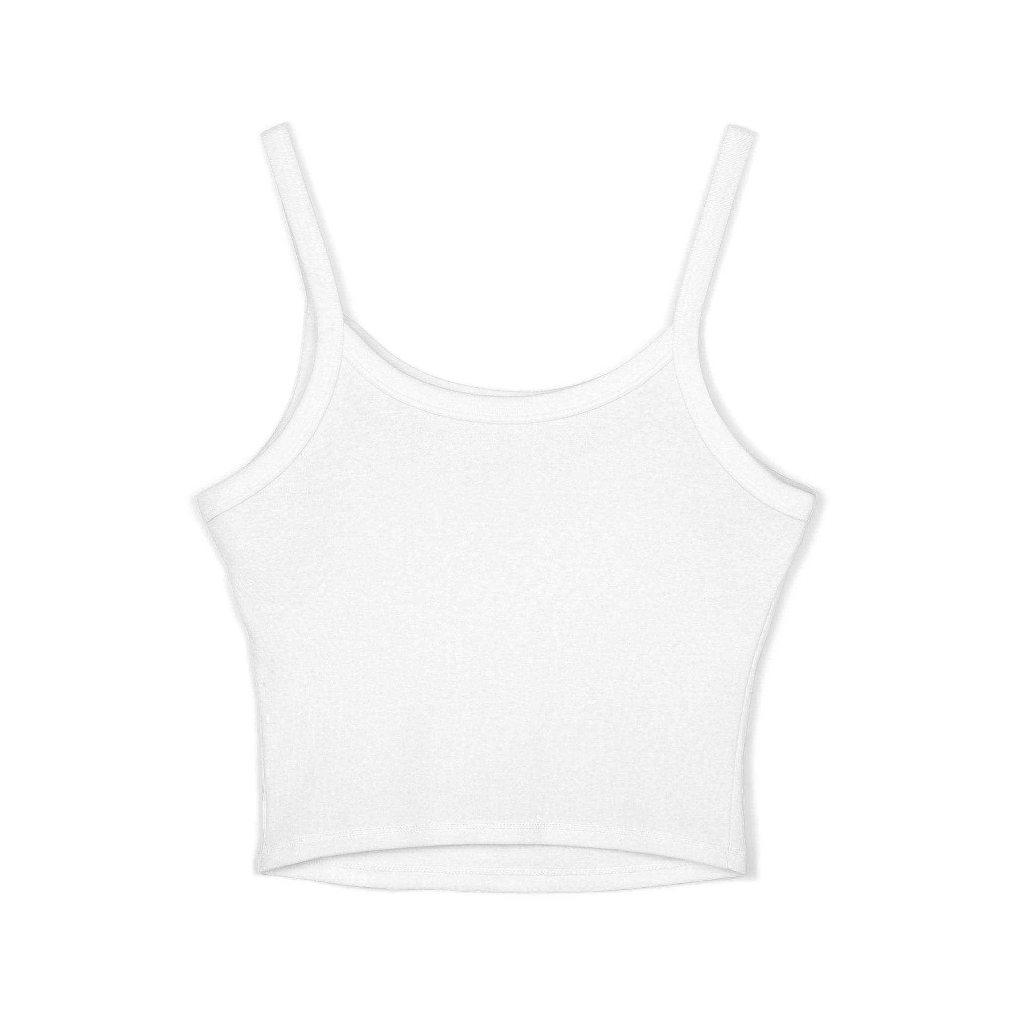 Brazil Flag Spaghetti Strap Tank Top — Women's Tropical Patriotic Crop