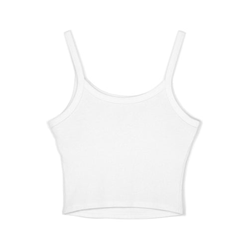 Brazil Flag Crop Tank Top — Women's Spaghetti Strap Brazil Tee